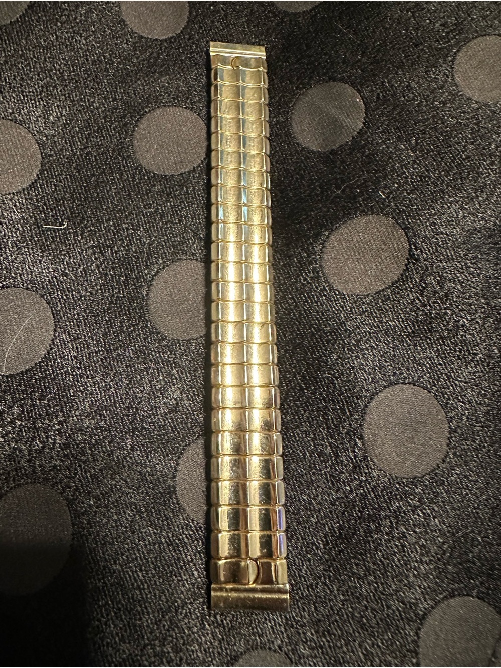 Vintage Topps Gold Tone Expandable Stretch Watch Band Replacement